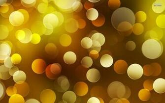 Blurry Yellow Circles Effect Photos HD Wallpaper Bokeh