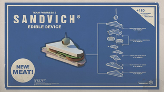Team Fortress Wallpaper Sandvich