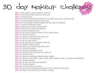 Signing Up For The Day Makeup Challenge Hittingpan