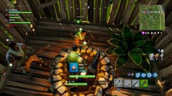 Fortnite Camp Fire Wallpaper