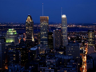 Tidal Pools Wallpaper Montreal Night Skyline Inkbluesky
