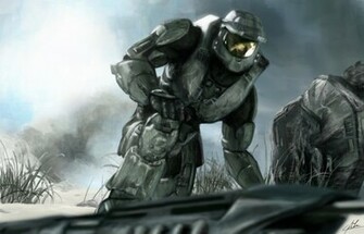 Master Chief Halo By Loginius