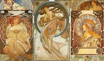 Mucha Wallpaper