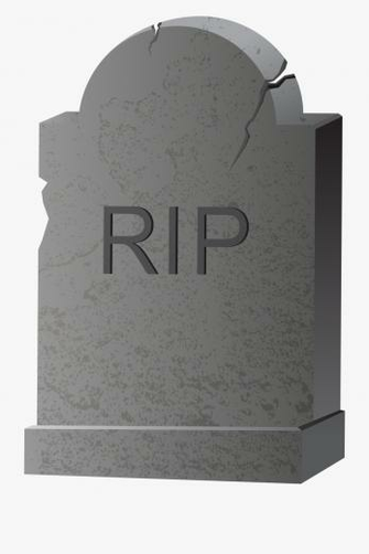 Gravestone Vector Drawn Transparent Background Png