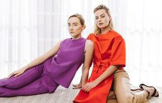 Wallpaper Look Pose Girls Makeup Beauty Actress Saoirse