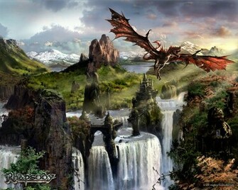 Hq Flying Dragon Wallpaper