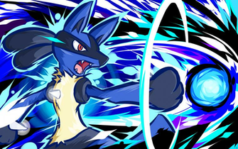 Lucario Aura Sphere By Ishmam