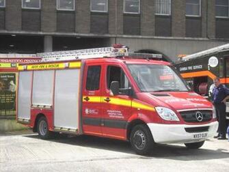 Fire Engines Photos Mercedes Mini Pump Avon Brigade