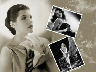 Rita Hayworth Wallpaper Posters Print