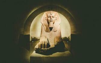 HD Wallpaper Brown Sphinx Monument Louvre Artwork Sculpture