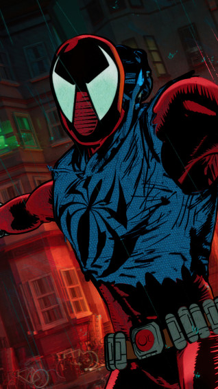 Scarlet Spider Wallpaper