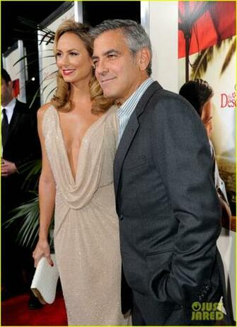George Clooney Image Stacy Keibler Descendants