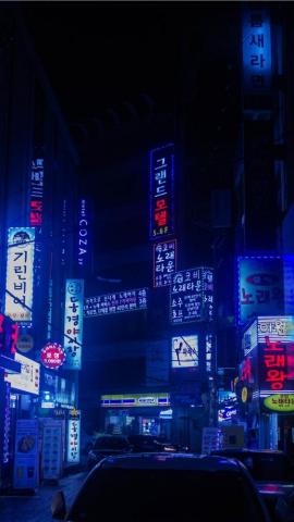 Neon iPhone HD Wallpaper