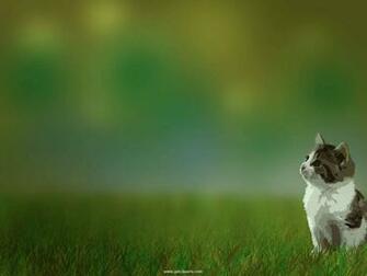 Cute Cat Art Wallpaper