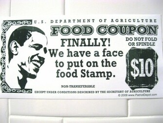 Urban Infidel Anti Obama Political Bumper Sticker The Food