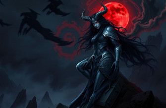 Female Demon Wallpaper