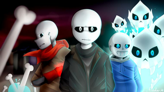 The Bois Ep Animosity Fanart Glitchtale