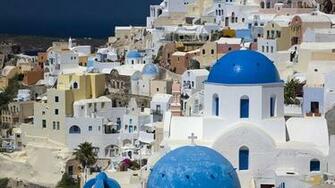 Santorini Greece Wallpaper First HD