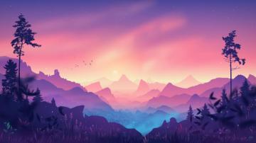 The Valley By Louis Coyle Landscape