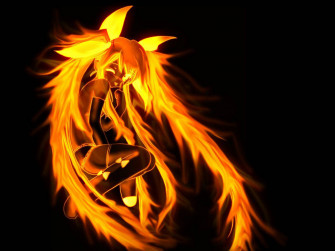 Fire Anime Wallpaper