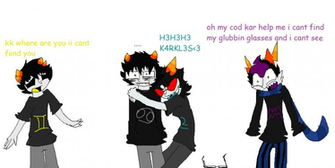 Homestuck Eridan Ampora Wallpaper Blind Trolls By Ask