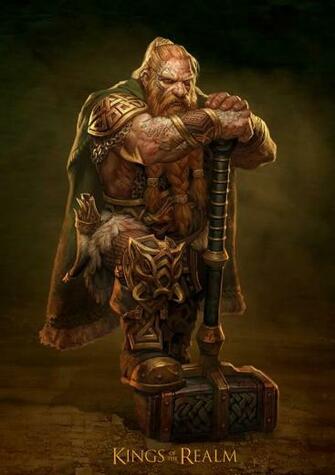 Flaga The Golden Dwarf King Of Gold Coast And Wielded