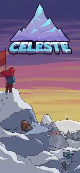 Celeste Game iPhone Wallpaper