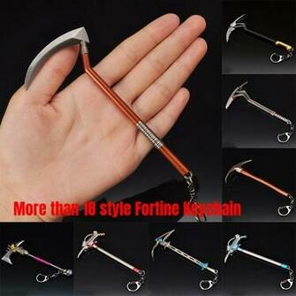 Fortnite Pickaxe Action Figure Toy Anarchy Axe Reaper Keyring