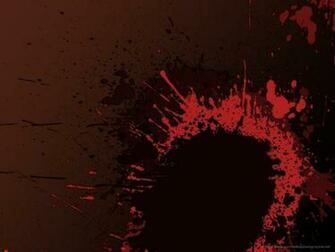 Blood Spatter Black Background