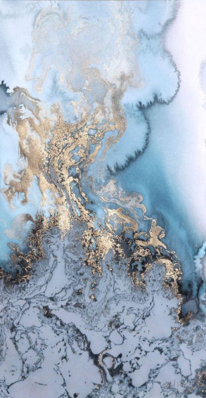 Gold And Blue Marble iPhone Wallpaper