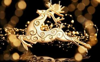 Christmas Reindeer Computer Desktop Wallpaper Pictures Image