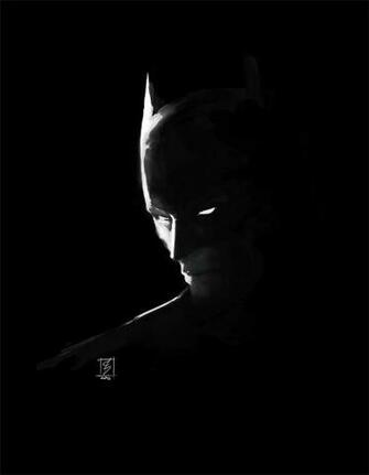 Batman Black And White Wallpaper By