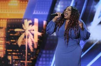 Background Singer Carmen Carter S America Got Talent Audition