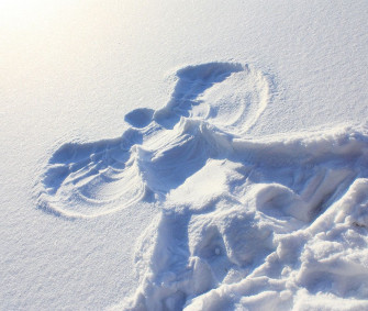 Snow Angel Wallpaper
