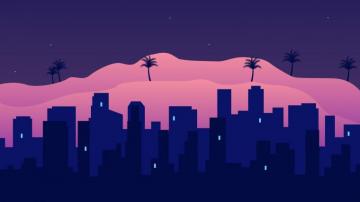 Aesthetic City Wallpaper 4k Heroscreen High Quality Background