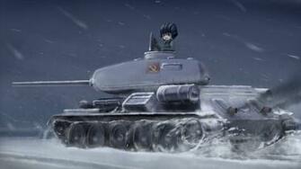 Girls Und Panzer Katusha And T By Schrodinger Excidium On