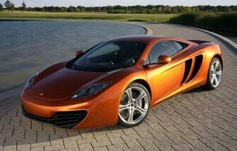 Image House HD Wallpaper Mclaren Mp4 12c Orange Car
