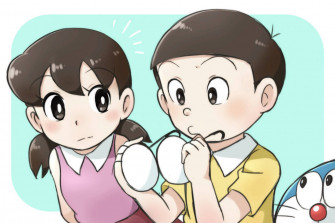 Nobita Shizuka HD Wallpaper
