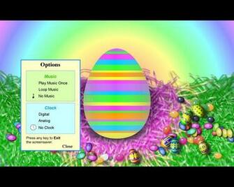 Animated Easter Screensavers Happy Egg Wallpaper Image