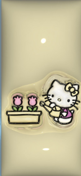 Hello Kitty 3d Wallpaper In Sanrio
