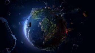 Fondo De Pantalla Planeta Sucio HD Wallpaper Hq 1080p