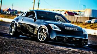 Nissan 350z Black High Resolution Wallpaper