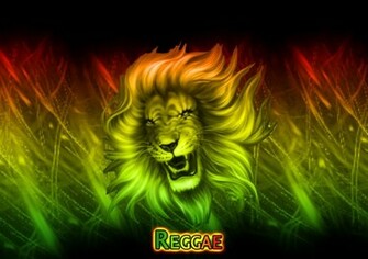 Background For Rasta Lion Wallpaper HD