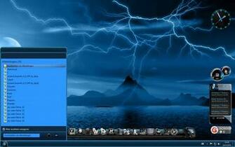 Windows Themes Neon Creator Blue Pixel HD Wallpaper