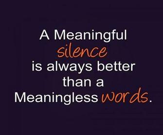 Silence Wallpaper Quotesstack