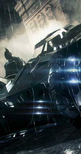 Batmobile Batman Arkham Knight HD Wallpaper For iPhone
