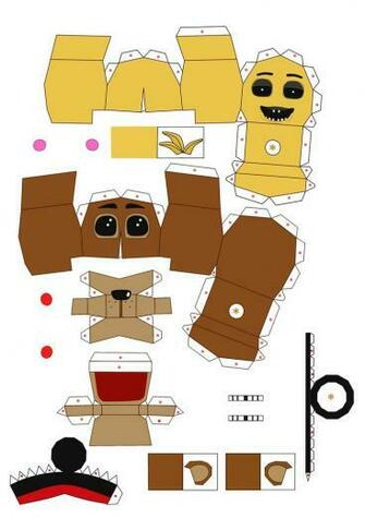Fnaf Toy Chica And Freddy Night Mode Tp By Adogopaper On