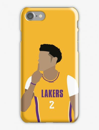 Lonzo Ball iPhone Snap Case Wallpaper Cartoon