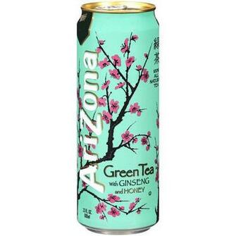 Arizona Green Tea With Ginseng Honey Oz Walmart