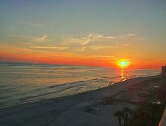 Sunset Gulf Shores Desktop Wallpaper